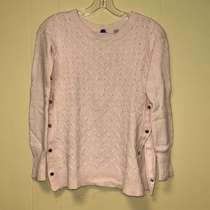 Pink Maternity Sweater